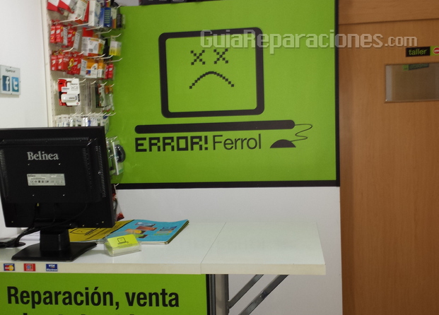 Recepción Servicio Técnico en el centro de Ferrol (A Coruña)