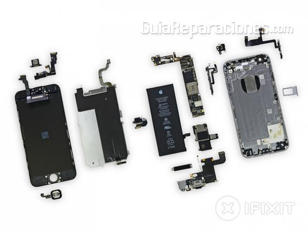 Reparación de toda la gama iPhone. Mojados, rotos, lc carga y táctil, ampliación de memoria