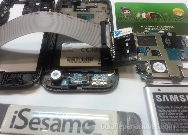 Reparación boot Samsung i9003