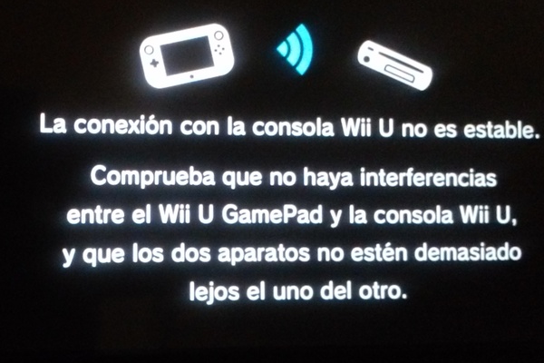 Problemas de conexión WII U y mando gamePad